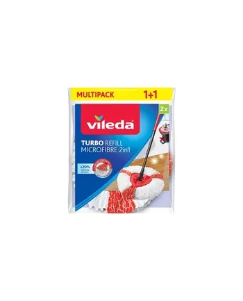 vileda Wkład do mopa obrotowego TURBO 2w1 2 sztuki 166142