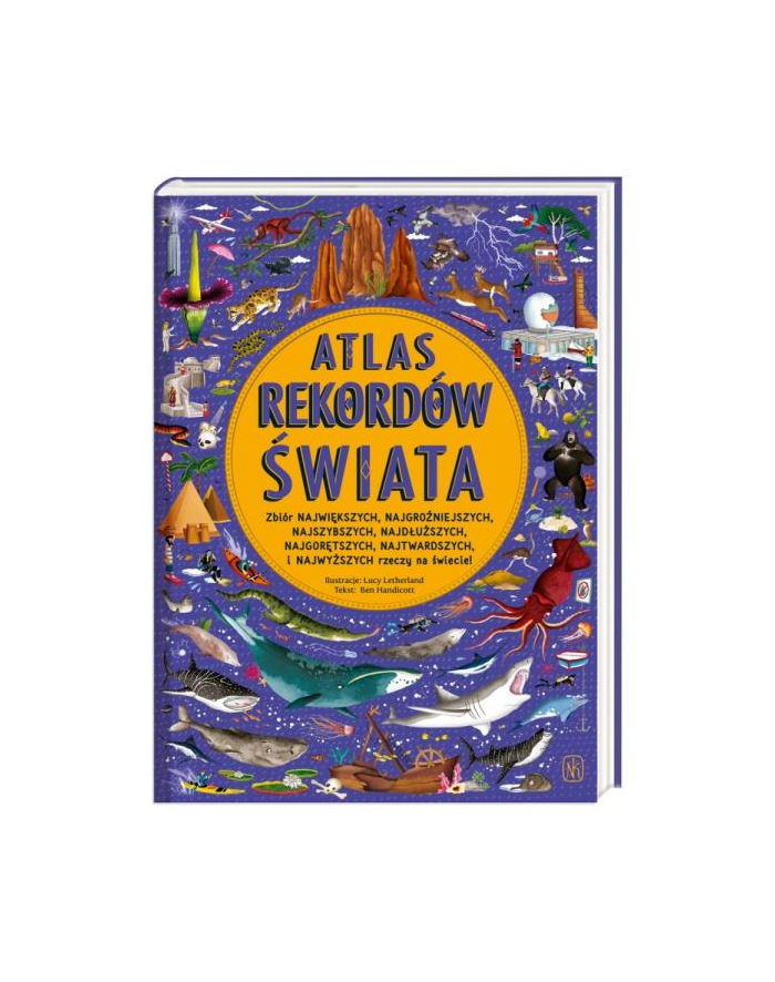 nasza księgarnia Książeczka Atlas rekordów świata główny
