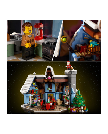 LEGO Icons 10293 Wizyta Świętego Mikołaja