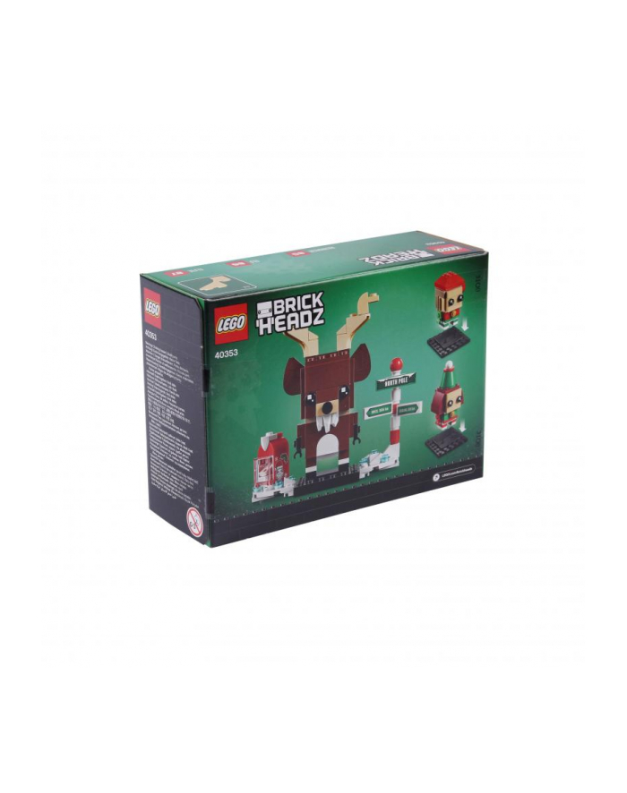 LEGO BrickHeadz 40353 Renifer Elf I Elfka główny