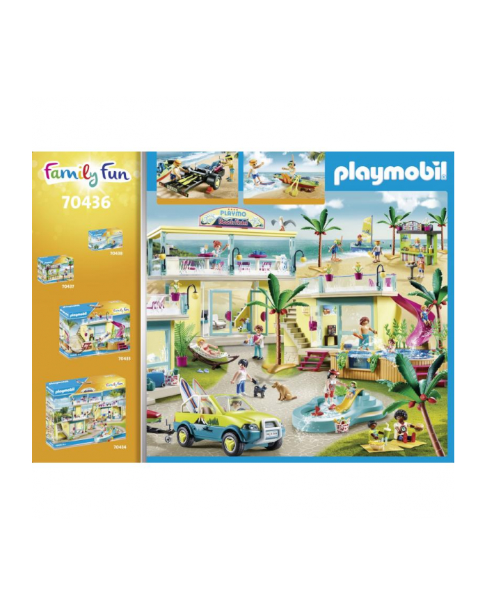 Playmobil 70436 Family Fun Samochód Plażowy Z Przyczepą Kajakową główny