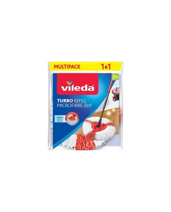 vileda Wkład do mopa obrotowego TURBO 2w1 2 sztuki 166142