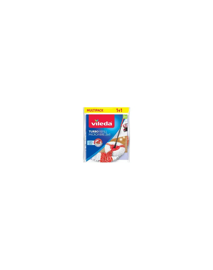 vileda Wkład do mopa obrotowego TURBO 2w1 2 sztuki 166142 główny