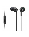 sony Słuchawki handsfree, mikrofon MDR-EX15AP Kolor: CZARNY - nr 2