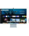 samsung Monitor 32 cale LS32BM801UUXEN VA 3840x2160 UHD 16:9 1xMicro HDMI/1xUSB-C+1xUSB-C (65W) 4 ms (GTG) HAS Webcam głośniki płaski niebieski SMART - nr 90
