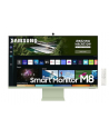 samsung Monitor 32 cale LS32BM801UUXEN VA 3840x2160 UHD 16:9 1xMicro HDMI/1xUSB-C+1xUSB-C (65W) 4 ms (GTG) HAS Webcam głośniki płaski zielony SMART - nr 1