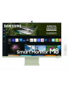 samsung Monitor 32 cale LS32BM801UUXEN VA 3840x2160 UHD 16:9 1xMicro HDMI/1xUSB-C+1xUSB-C (65W) 4 ms (GTG) HAS Webcam głośniki płaski zielony SMART - nr 42