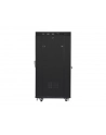 Szafa instalacyjna RACK stojąca 19 15U 800X1000 czarna drzwi perforowane LCD( FLAT PACK) - nr 6