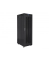 Szafa instalacyjna RACK stojąca 19 27U 800X1000 czarna LCD (FLAT PACK) - nr 2