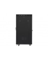 Szafa instalacyjna RACK stojąca 19 22U 800X800 czarne drzwi szklane LCD (FLAT PACK) - nr 30