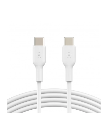 belkin Kabel Booster Charge USB-C/USB-C PVC 2m, biały