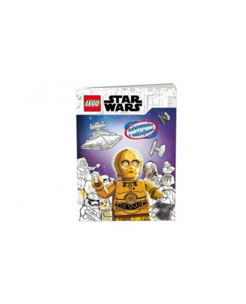 ameet Książka LEGO STAR WARS Kolorowanka z naklejkami NA-6301
