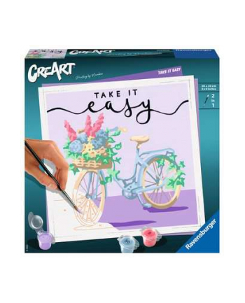 Malowanka CreArt dla dzieci: Take it easy 200993 RAVENSBURGER malowanie po numerach