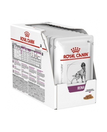 ROYAL CANIN Renal plasterki w sosie - karma mokra dla psów z niewydolnością nerek - 12 x 100g