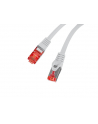 LANBERG Patchcord kat.6 FTP LSZH CU 0.5m szary Fluke passed - nr 6