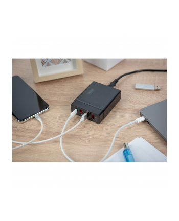 Digitus Docking Station USB-C 4-Port - USB Type-C, 4-Ports