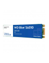 western digital WD Blue SA510 SSD 250GB M.2 2280 SATA III 6Gb/s internal single-packed - nr 12