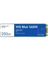 western digital WD Blue SA510 SSD 250GB M.2 2280 SATA III 6Gb/s internal single-packed - nr 24