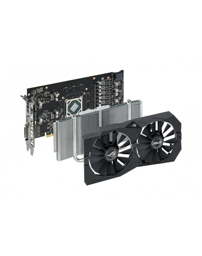 ASUS ROG Strix AMD Radeon RX 560 4GB PCIe 3.0 4GB GDDR5 memory HDMI 2.0b Dual-link DVI-D główny