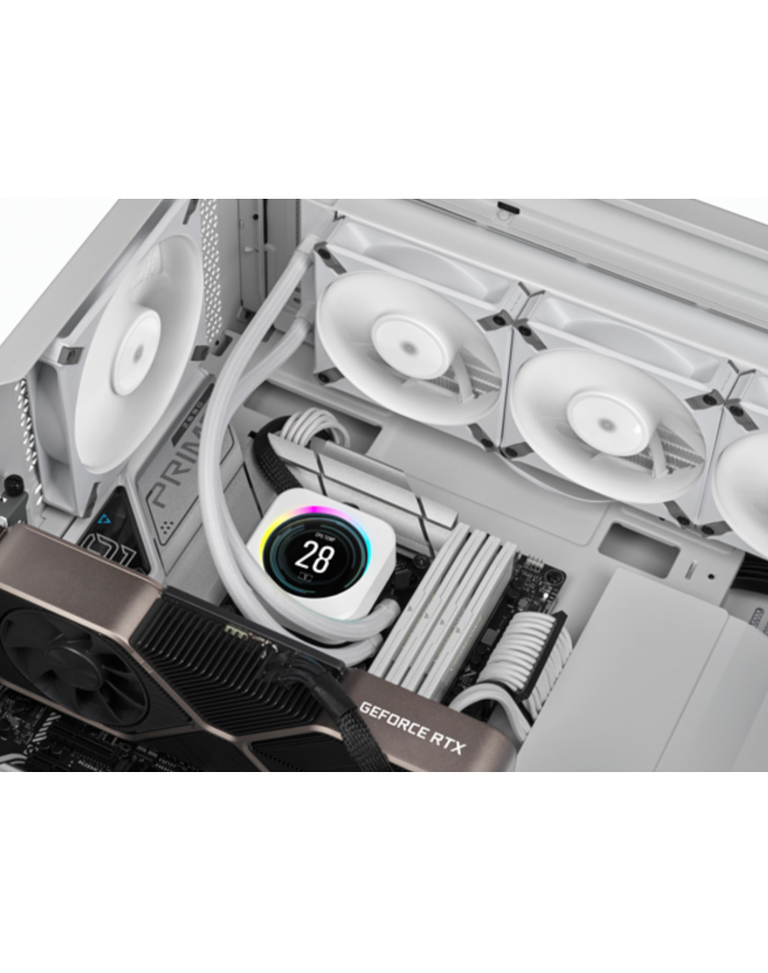 CORSAIR AF ELITE Series AF140 ELITE WHITE 140mm Fluid Dynamic Fan with AirGuide Single Pack główny