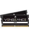 CORSAIR VENGEANCE 16GB 2x8GB DDR5 4800MHz SODIMM Unbuffered 40-40-40-77 Black PCB Std PMIC 1.1V - nr 9