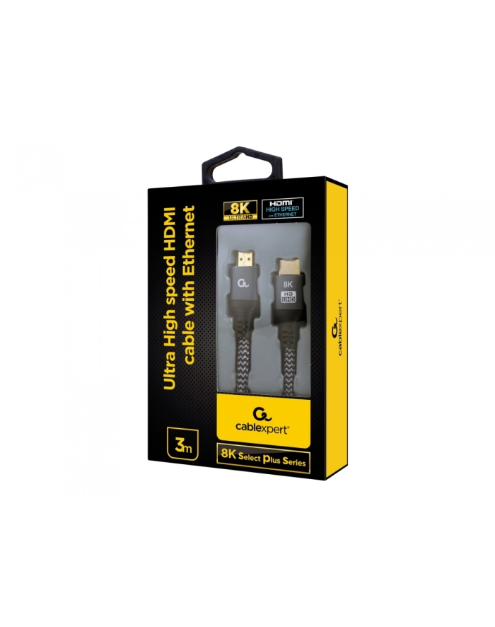 GEMBIRD CCB-HDMI8K-3M Ultra szybki kabel HDMI z Ethernetem seria 8K 3m główny