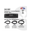 Adapter Club 3D CAC-1007 DisplayPort™ 14 Active Repeater 4K120Hz HBR3 F/F - nr 14