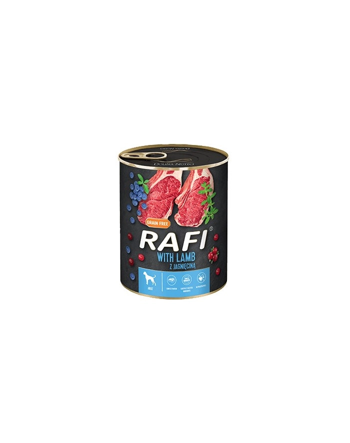 dolina noteci Karma Rafi dla psa jagnięcina 800g główny