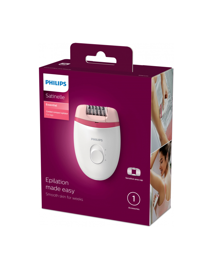 Depilator elektryczny Philips Satinelle Essential BRE235/00 (kolor biały) główny