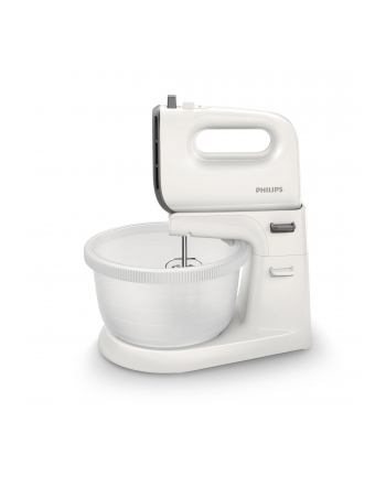 Mikser ręczny z misą Philips HR3745/00 (450W; kolor biały)