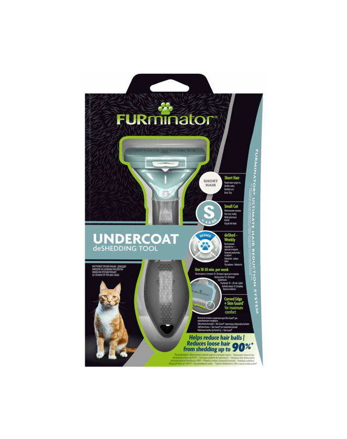 Furminator dla kotów krótkowłosych - Small główny