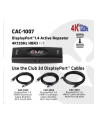 Adapter Club 3D CAC-1007 DisplayPort™ 14 Active Repeater 4K120Hz HBR3 F/F - nr 9