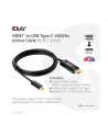 Kabel Club 3D CAC-1334 HDMI to USB-C 4K60Hz Active Cable M/M 18m - nr 4
