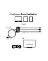 Hub Club 3D CAC-1630 USB Type-C + HDMI™ + MiniDP™ 12 to HDMI™ 4K60Hz HDR M/M Active Adapter 32AWG - nr 12