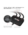 Hub Club 3D CAC-1630 USB Type-C + HDMI™ + MiniDP™ 12 to HDMI™ 4K60Hz HDR M/M Active Adapter 32AWG - nr 14