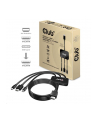 Hub Club 3D CAC-1630 USB Type-C + HDMI™ + MiniDP™ 12 to HDMI™ 4K60Hz HDR M/M Active Adapter 32AWG - nr 1