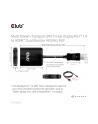Hub Club 3D CSV-7200H Multi Stream Transport (MST) Hub DisplayPort™  14 to DisplayPort™ 14 to HDMI™ Dual Monitor 4K60Hz M/F - nr 10