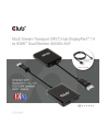 Hub Club 3D CSV-7200H Multi Stream Transport (MST) Hub DisplayPort™  14 to DisplayPort™ 14 to HDMI™ Dual Monitor 4K60Hz M/F - nr 12