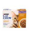 purina nestle Karma Cat Chow z jagnięciną i zieloną fasolką10x85g - nr 1