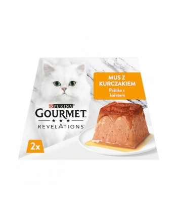 purina nestle Karma Gourmet Revelations Mus Kurczak 2x57g