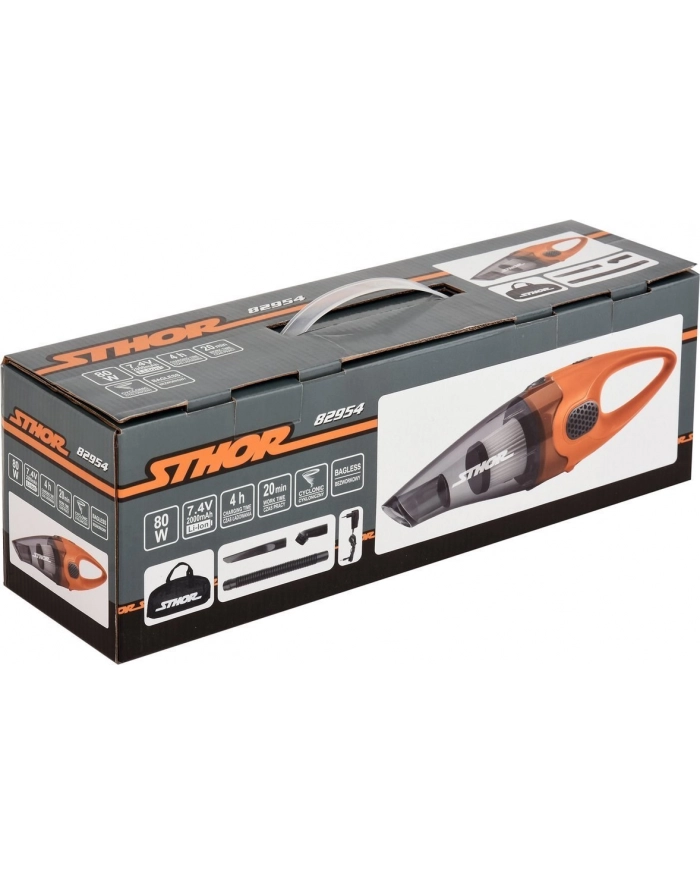Odkurzacz samochodowy bezprz 80W T82954 STHOR główny