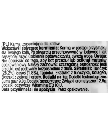 inaba Przysmak CHURU Tuńczyk z łososiem dla kota 4x14g