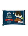 purina nestle FELIX Tasty Shreds z Wołowiną i z Kurczakiem 4x80g - nr 2