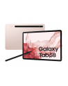samsung electronics polska Samsung Galaxy Tab S8 110 WiFi 128GB różowy (X700) - nr 1
