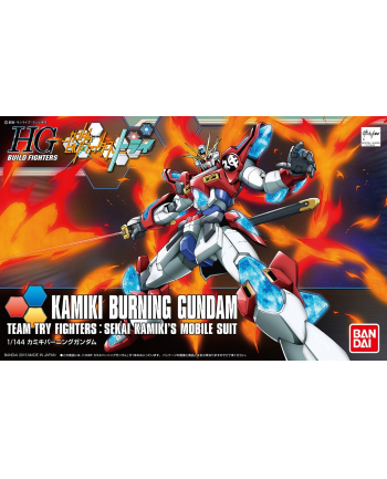 bandai HGBF 1/144 KAMIKI BURNING GUNDAM BL