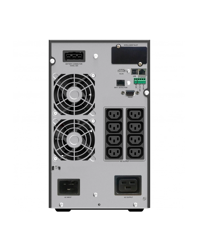 POWER WALKER UPS ON-LINE VFI 3000 ICT IOT PF1 1/1 FAZY  3000VA  USB/RS232  8X IEC C13 + 1X C19  C120EPO główny