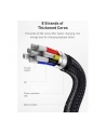 KABEL USB-C DO USB-C BAS(wersja europejska)S CAFULE  100W  1M (CZARNY) KABEL USB CATJK-C01 - nr 5