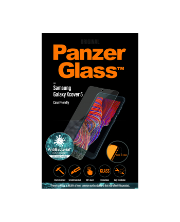 PANZERGLASS SZKŁO HARTOWANE SAMSUNG GALAXY XCOVER 5 DO ETUI ANTYBAKTERYJNE 7267 nr 1