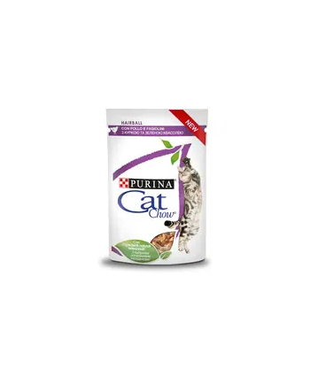 purina nestle CAT CHOW HRBLCTRL GiG Kurcz'Ziel Fasola w sosie 85g