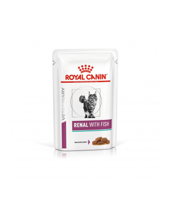 Royal Canin Vet Renal Feline With Fish 12X85g